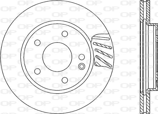 OPEN PARTS Jarrulevy BDR1700.20